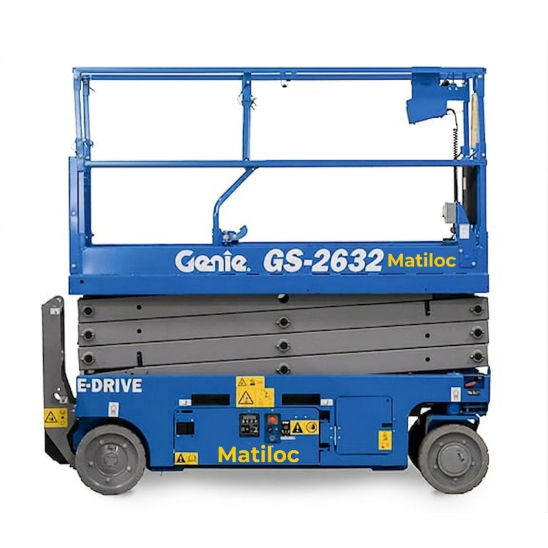 NACELLE ciseaux ELECTRIQUE 10M